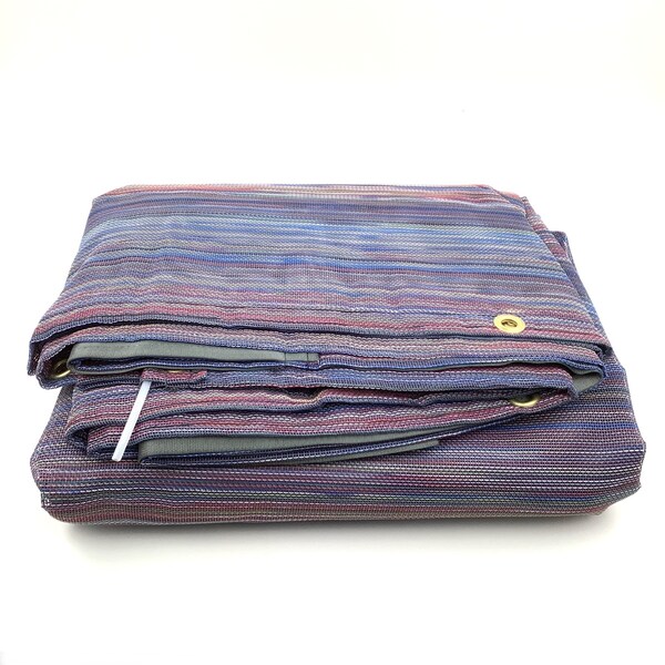 Donovan Tarp, Multi-Colored Pvc Mesh, 7 Ft 6 In. X 28 Ft 1801750 - main